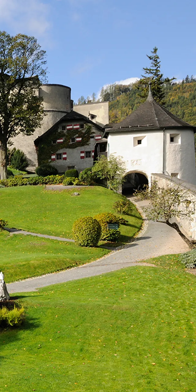 Burg Hohenwerfen Aufsicht