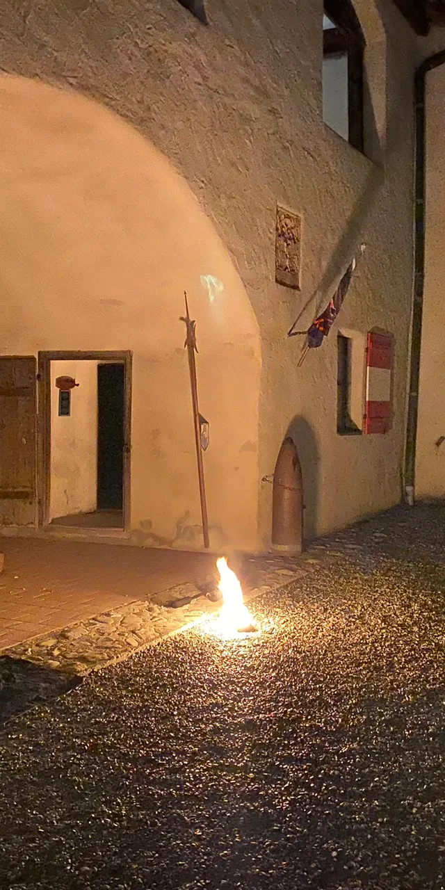 Mystische Nacht auf der Burg Hohenwerfen